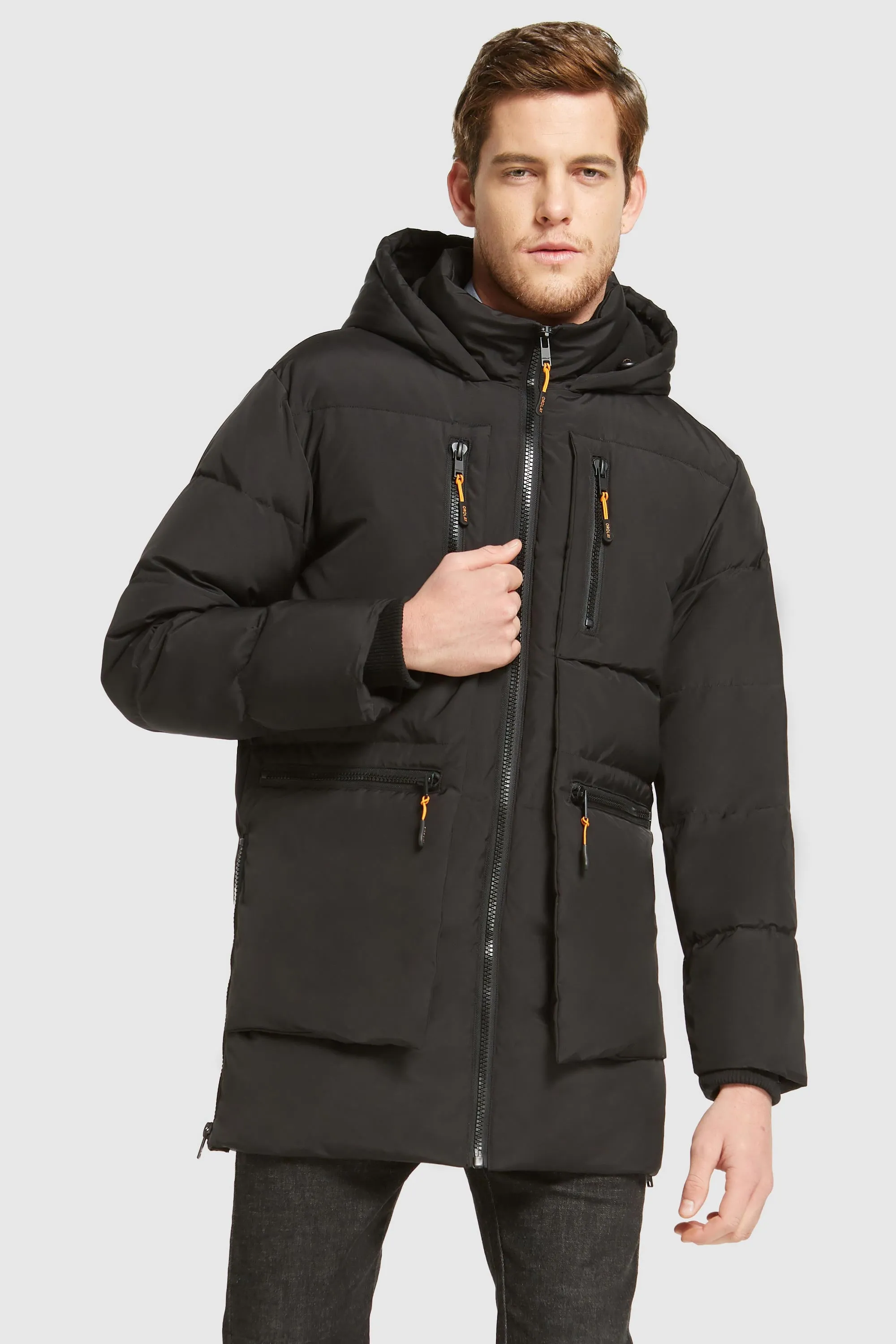 092 Classics Hooded Thickened Windproof Down Jacket