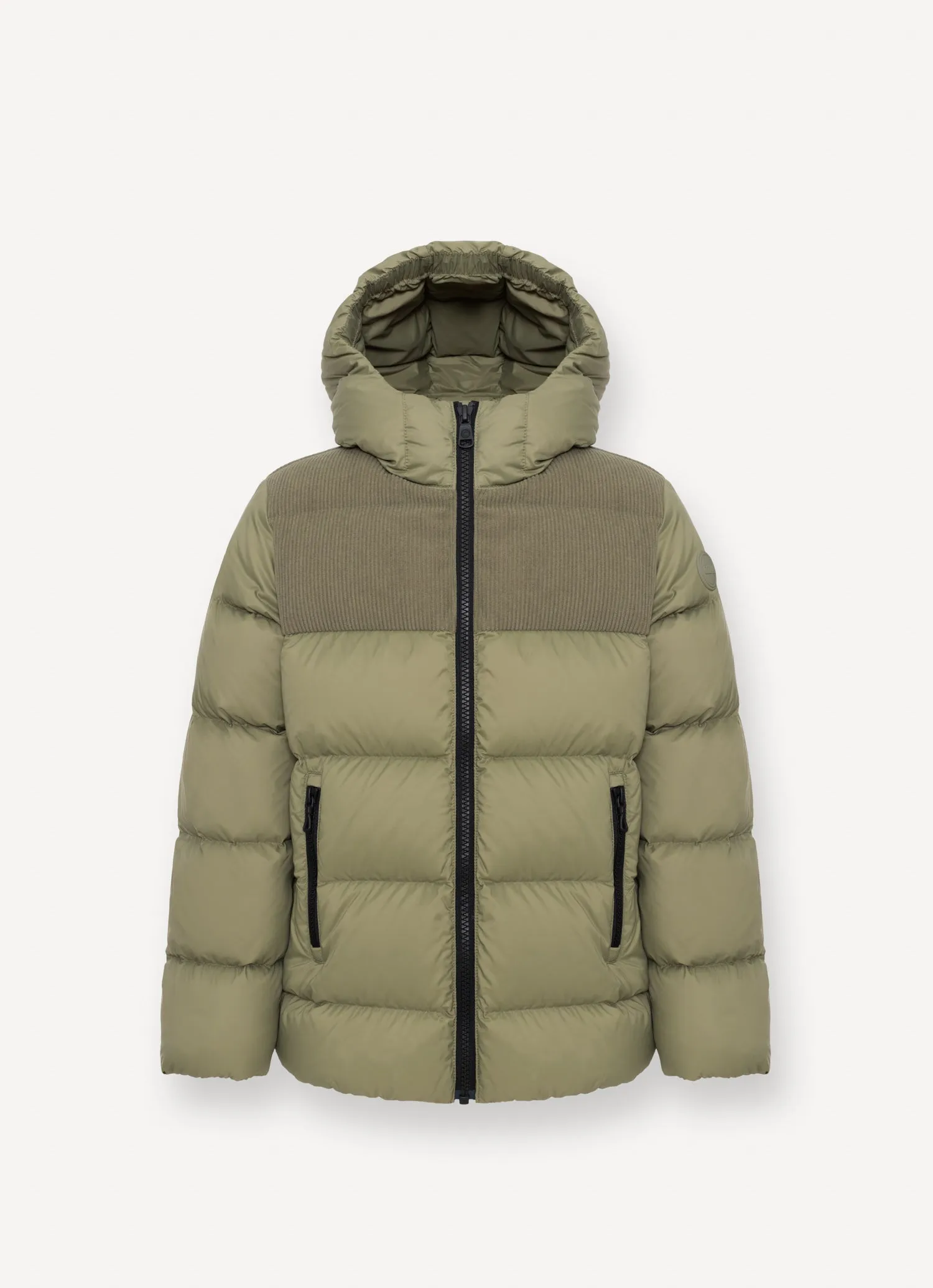 3436-BOYS DOWN JACKET-Muddy