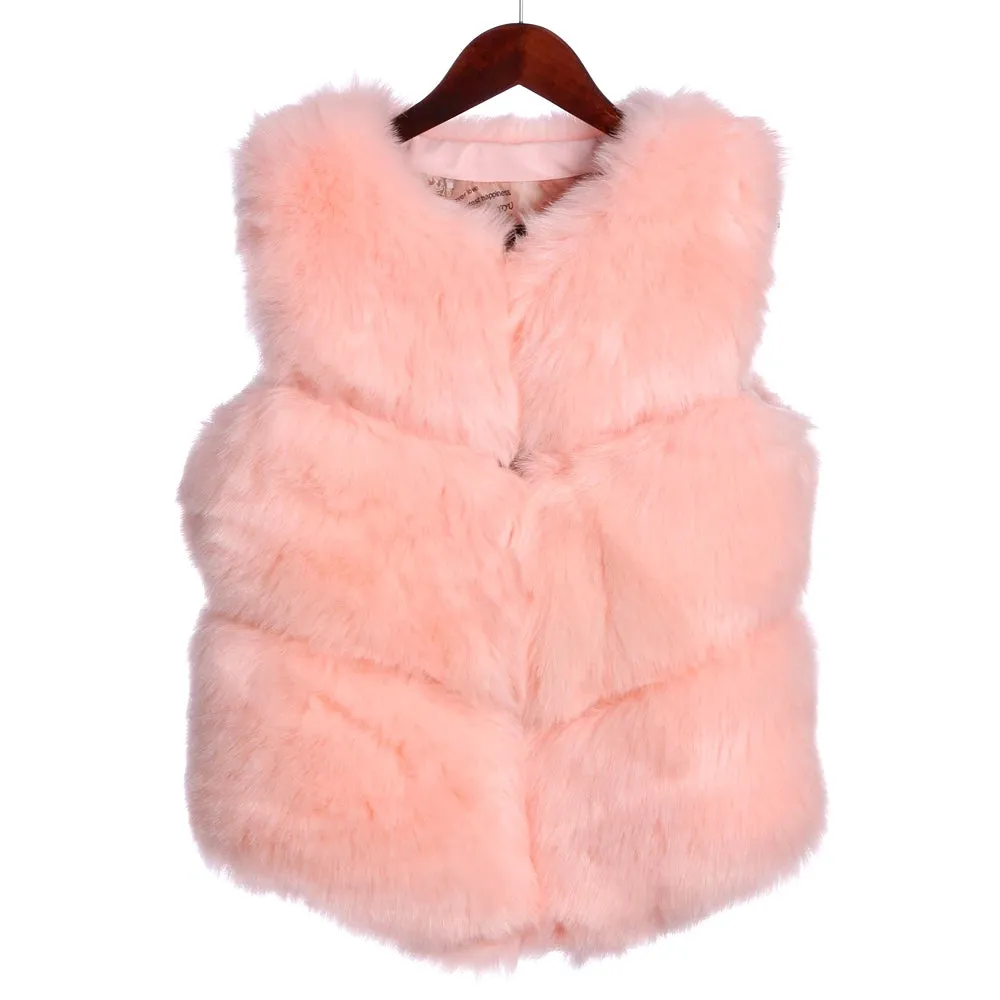 3XL Warm Fox Fur Vest