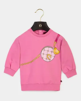 54911 SWEATSHIRT-ROSEBLOOM