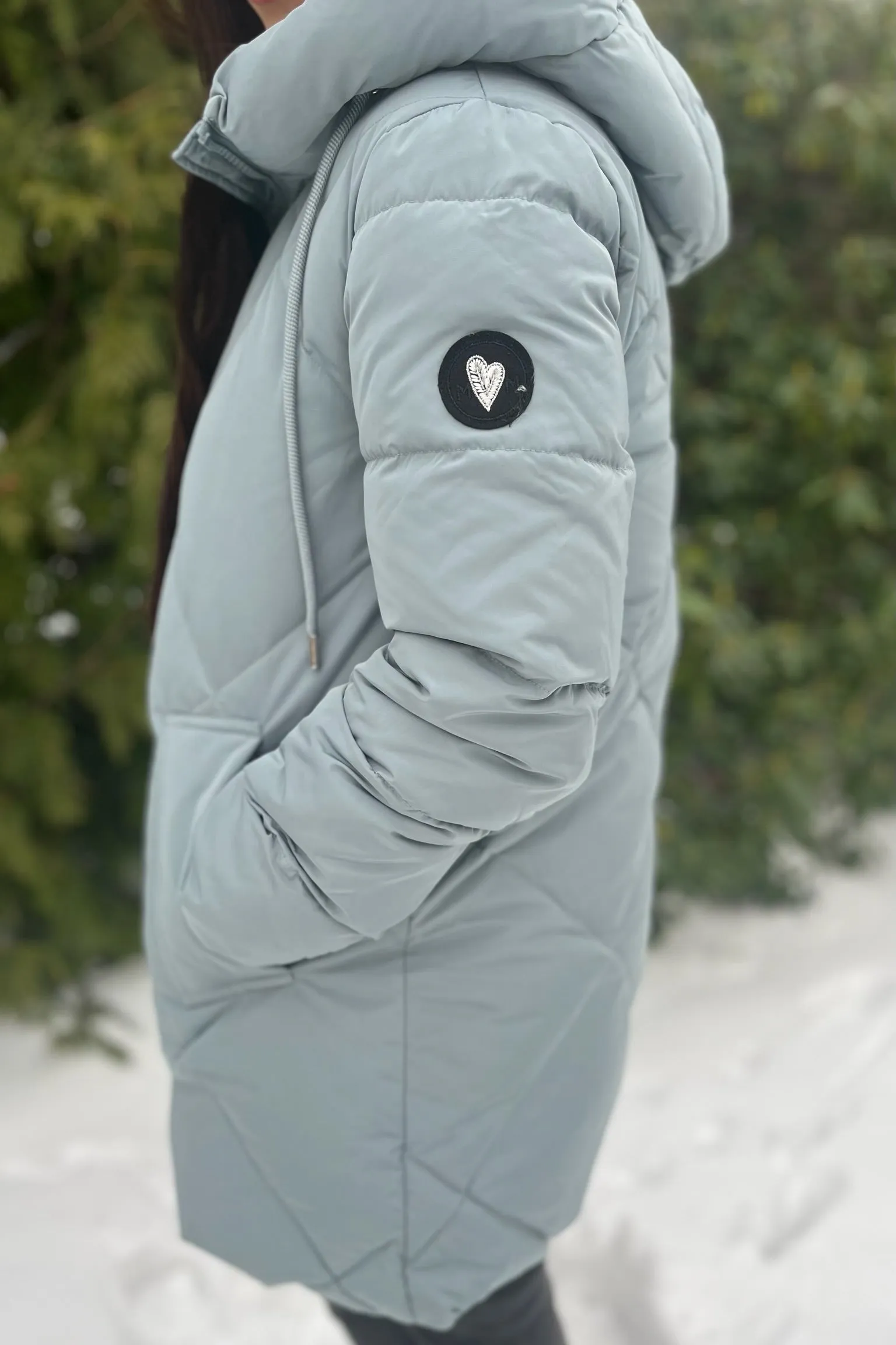 Aimee Down Jacket | Lead | Jakke fra Mos Mosh