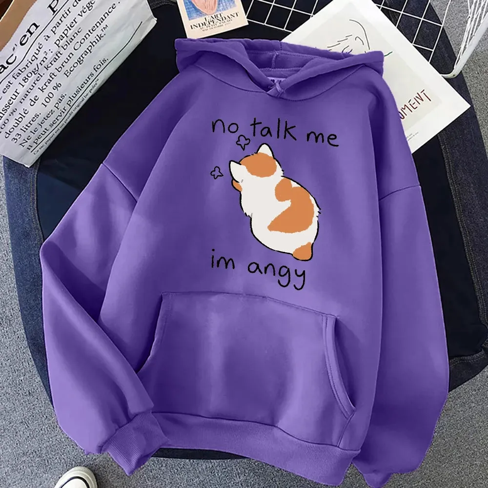 Angry Kitty Hoodie