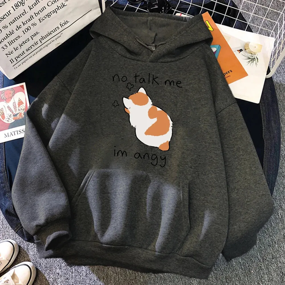 Angry Kitty Hoodie