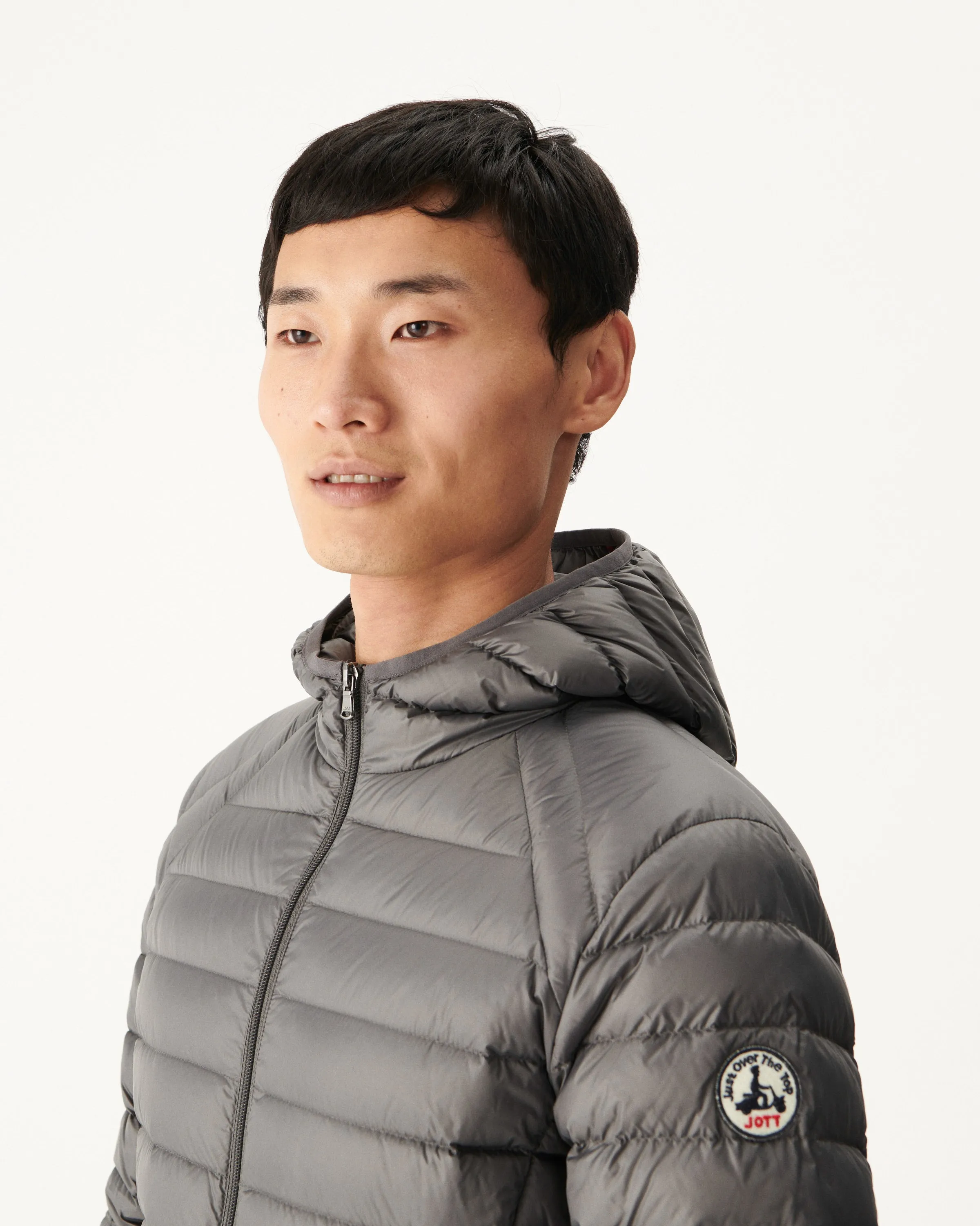 Anthracite Lightweight down jacket Nico