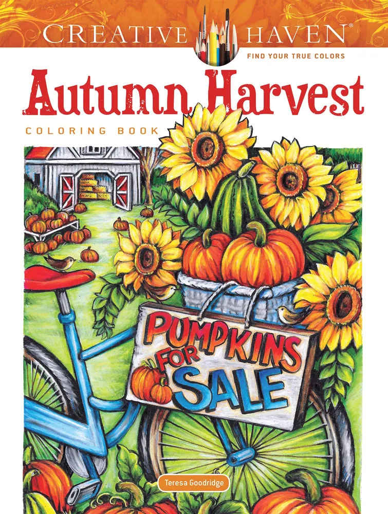 Autumn Harvest Coloring Book