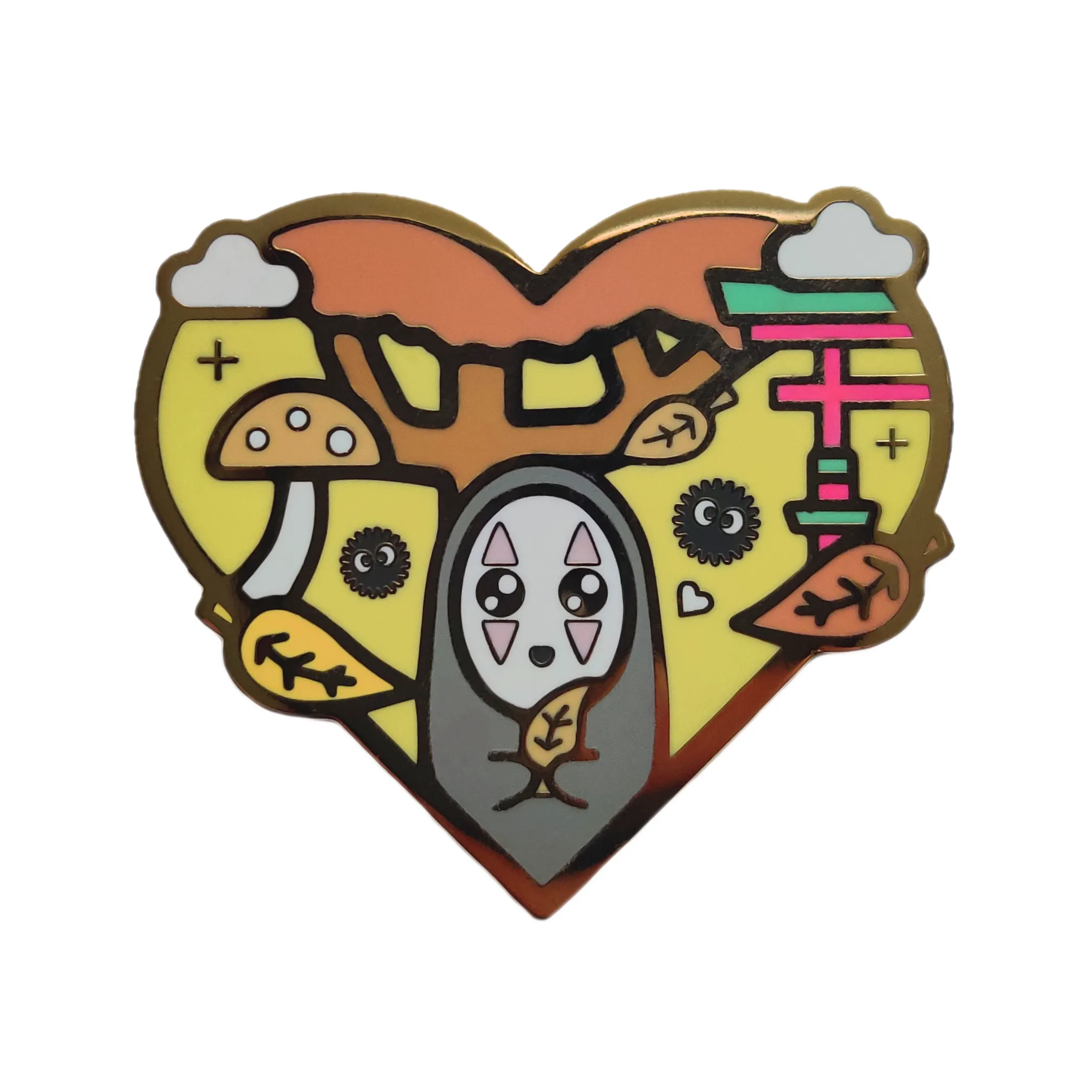 Autumn Kaonashi Enamel Pin