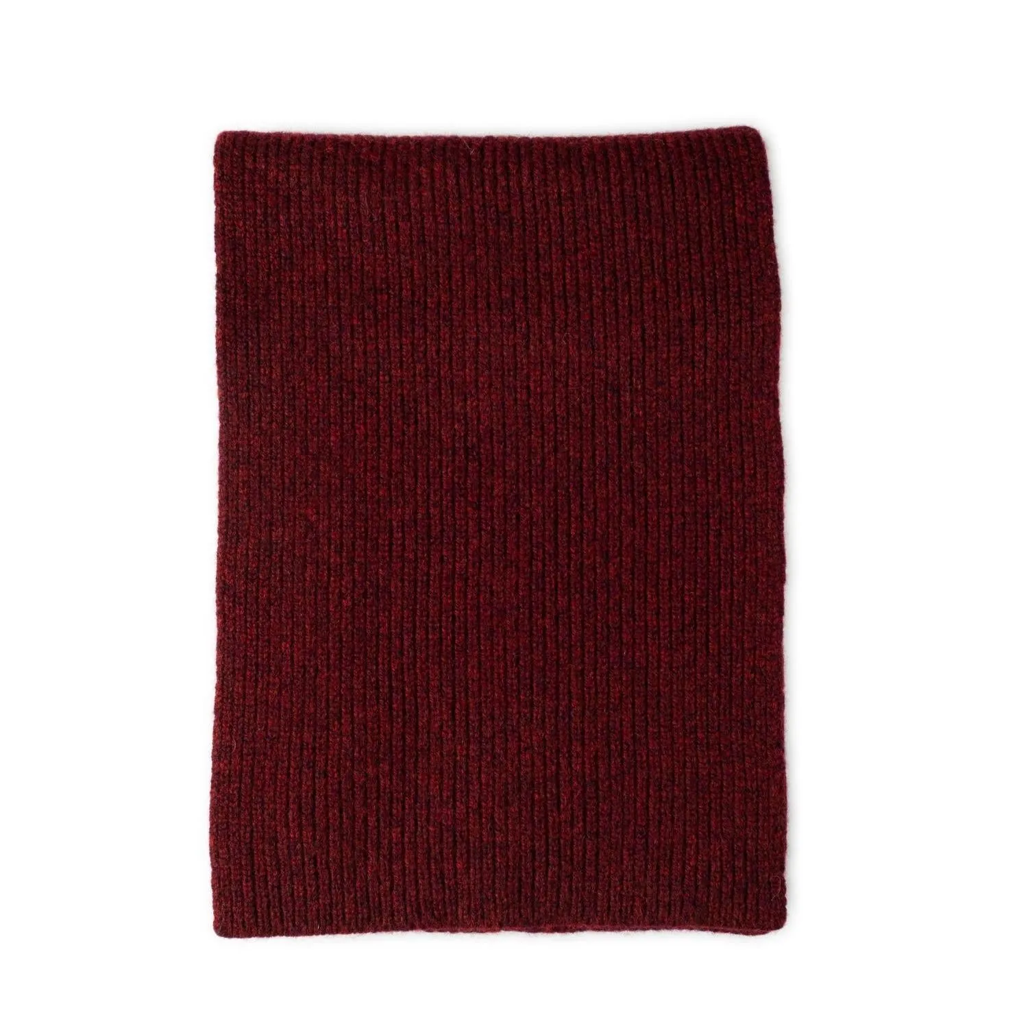 Autumn Red Lambswool Hat and Scarf Set | Clyde