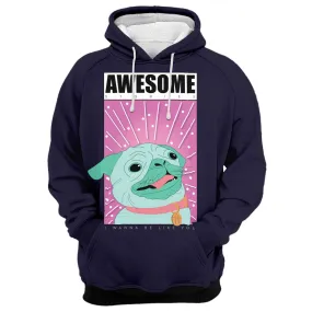 Awesome Pug Hoodie