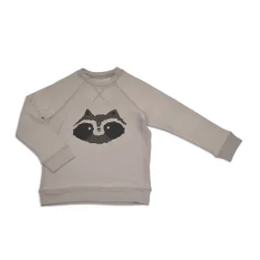 Bamboo Fleece Sweatshirt (Drizzle/Raccoon)