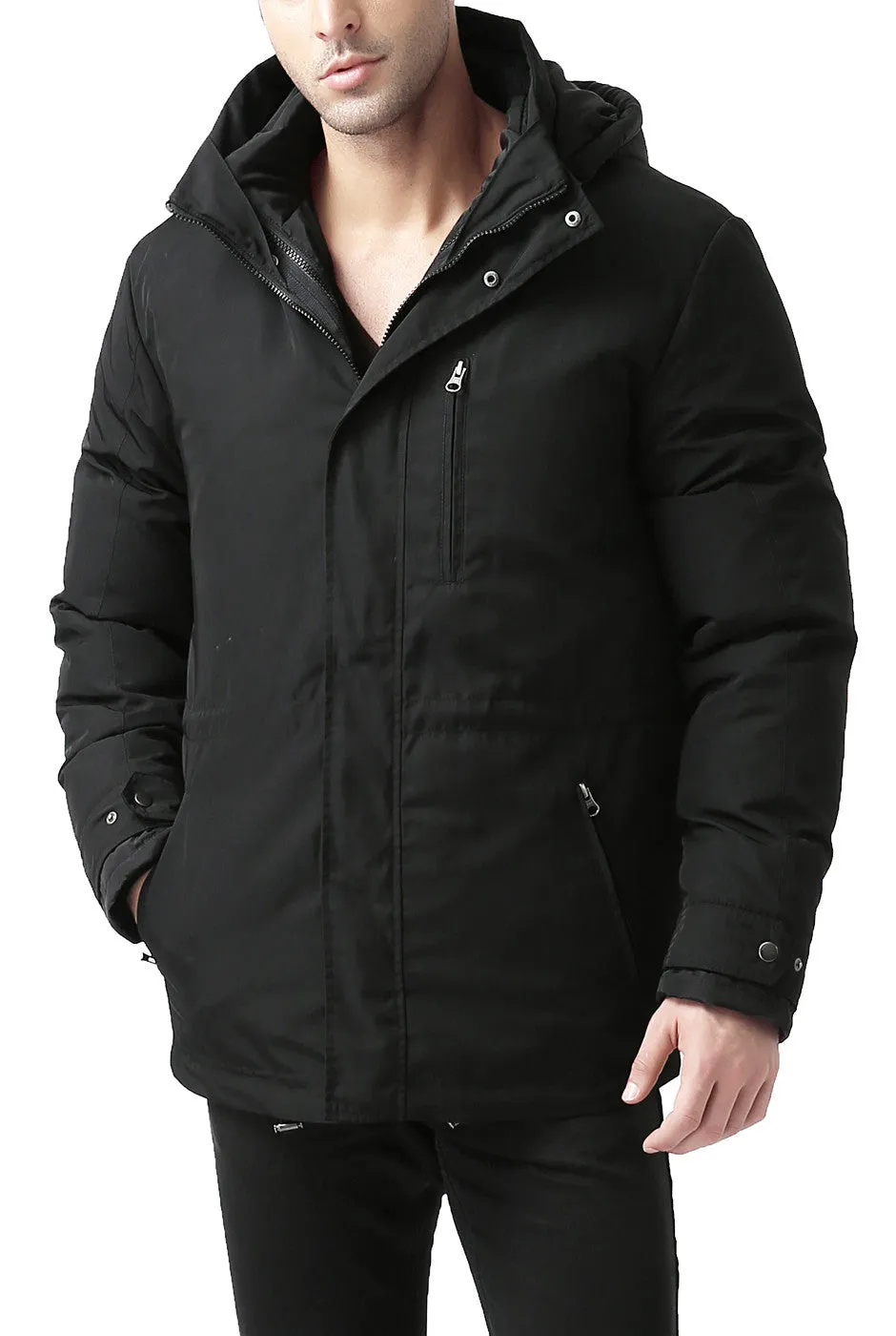 BGSD Men's "James" 3-in-1 Waterproof Down Parka Coat