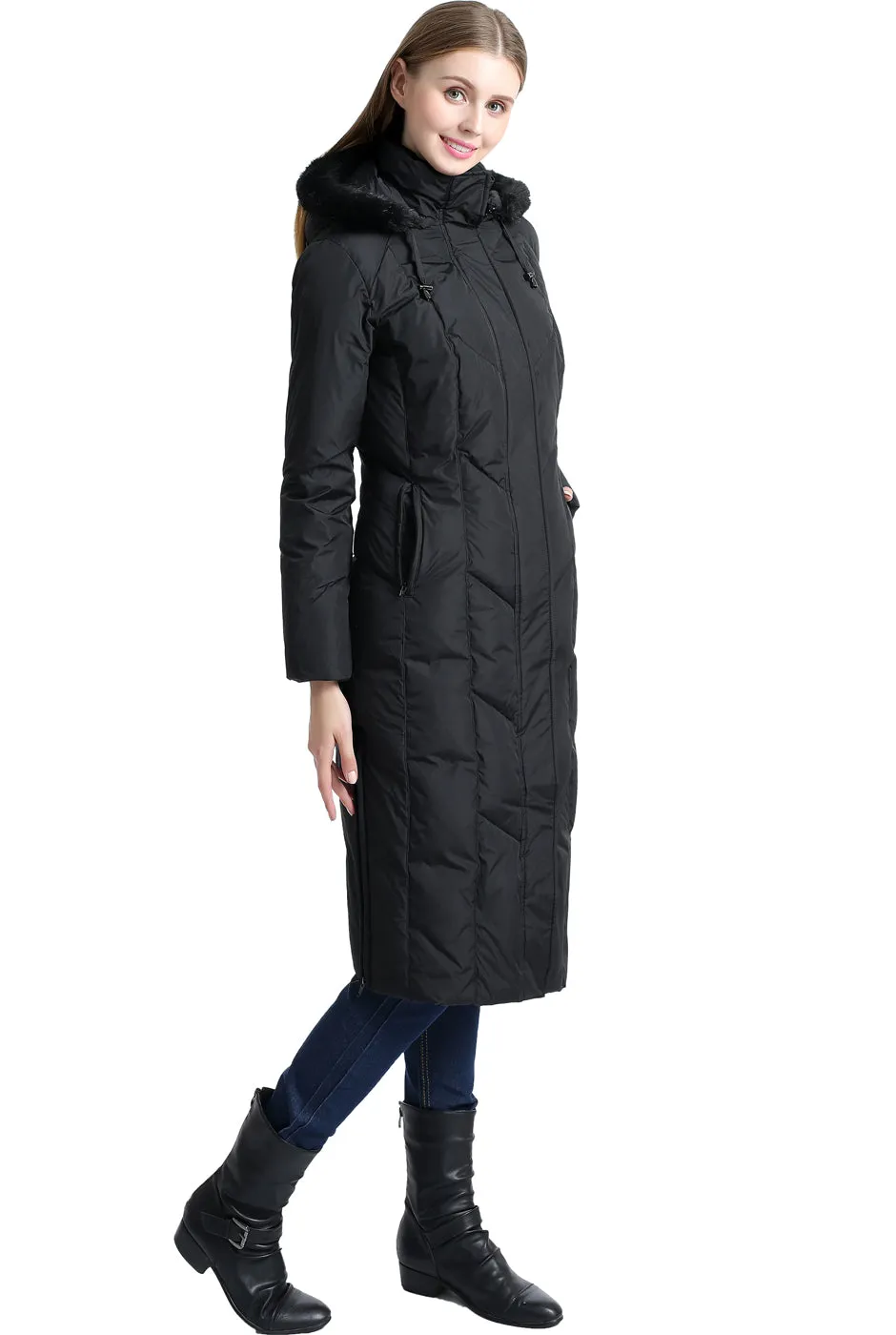 BGSD Women's "Tisha" Waterproof Down Parka Coat - Plus