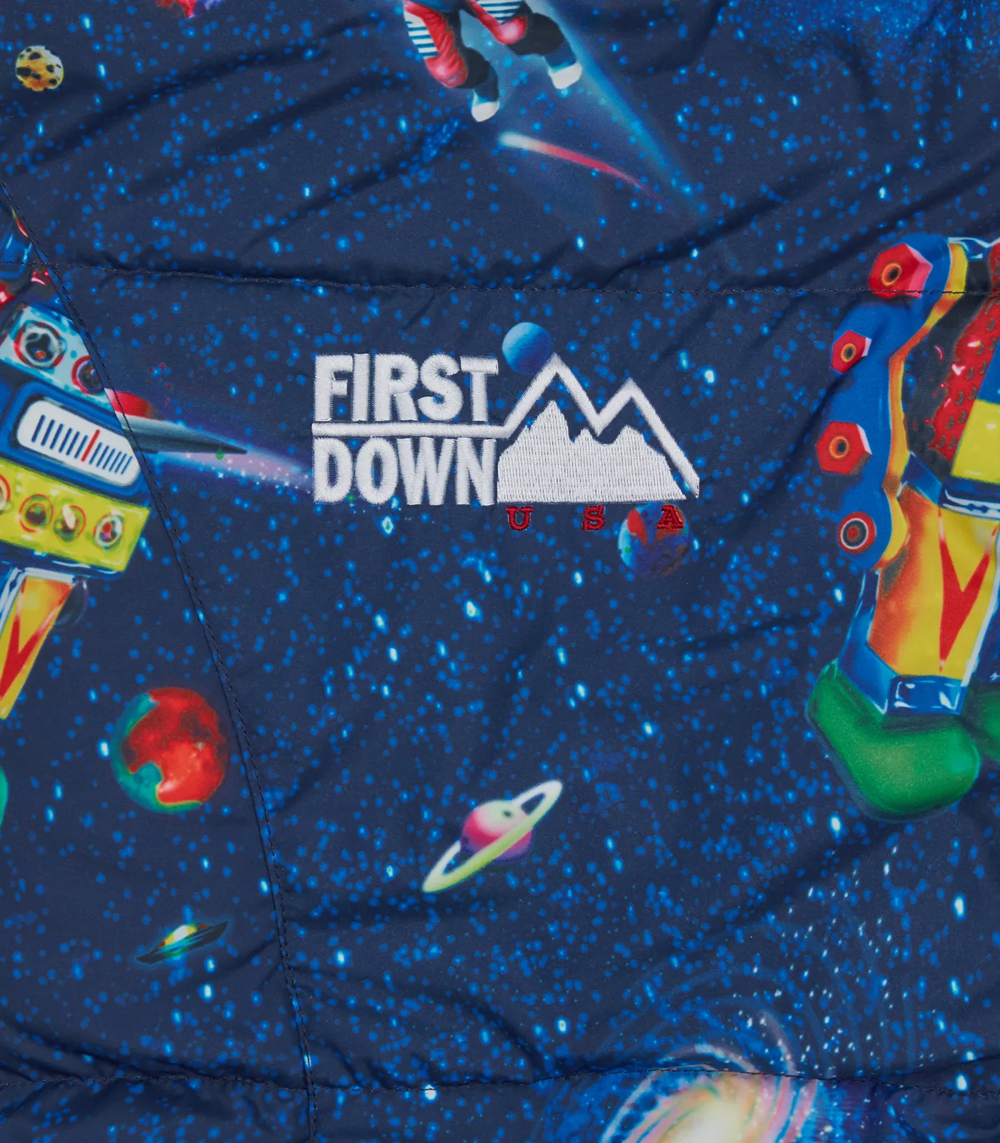 BILLIONAIRE BOYS CLUB x FIRST DOWN BUGGY DOWN JACKET - SPACE