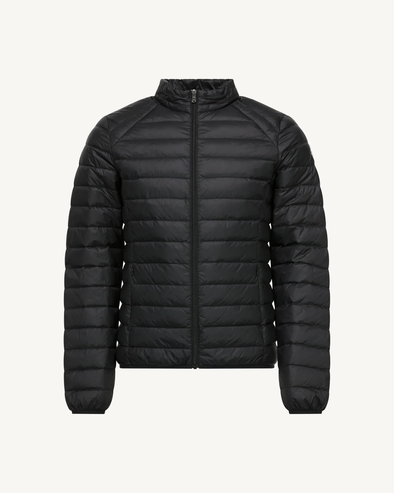 Black Lightweight down jacket Mat