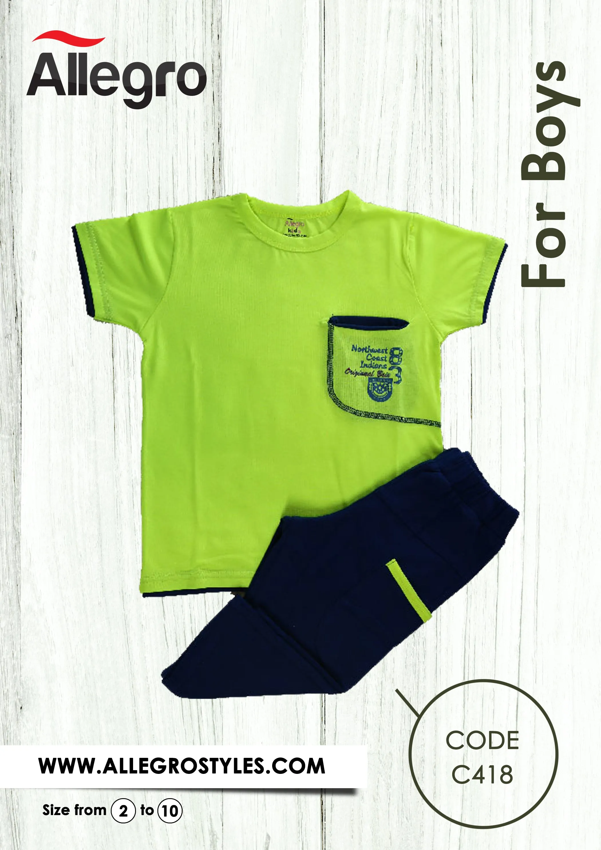 Boys Cotton Set