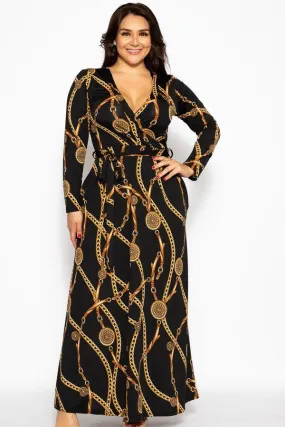 Breathable Autumn Maxi Dress