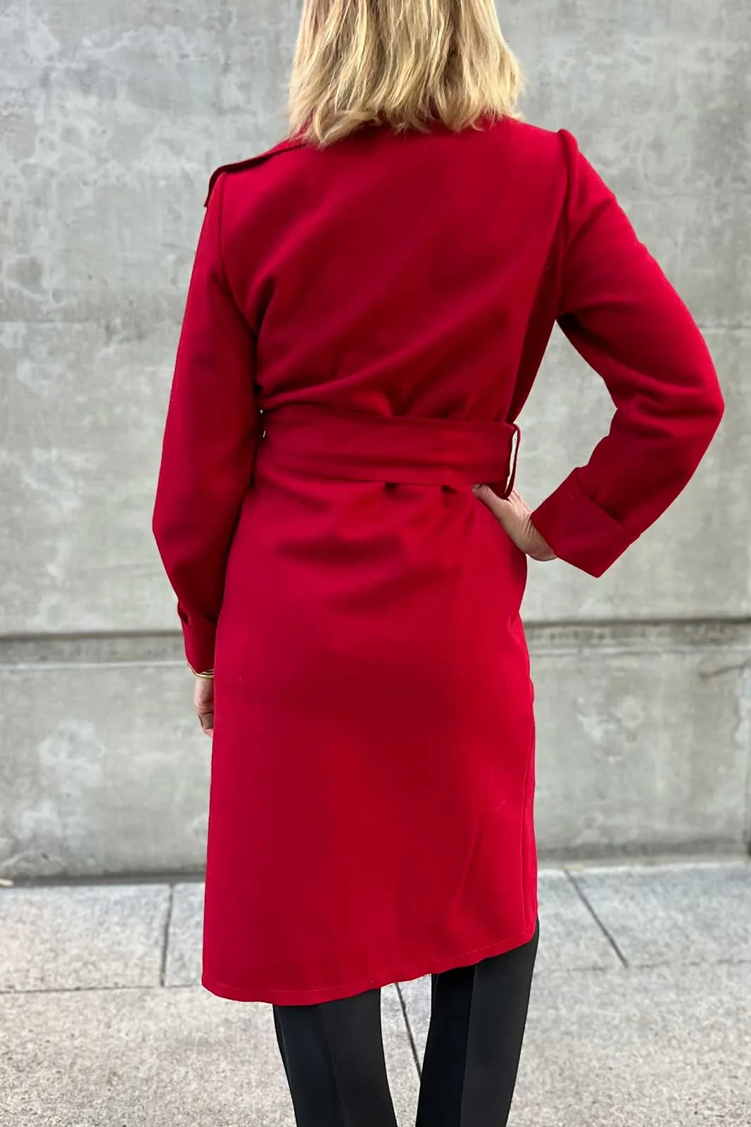 Bridget Coat - Brilliant Red