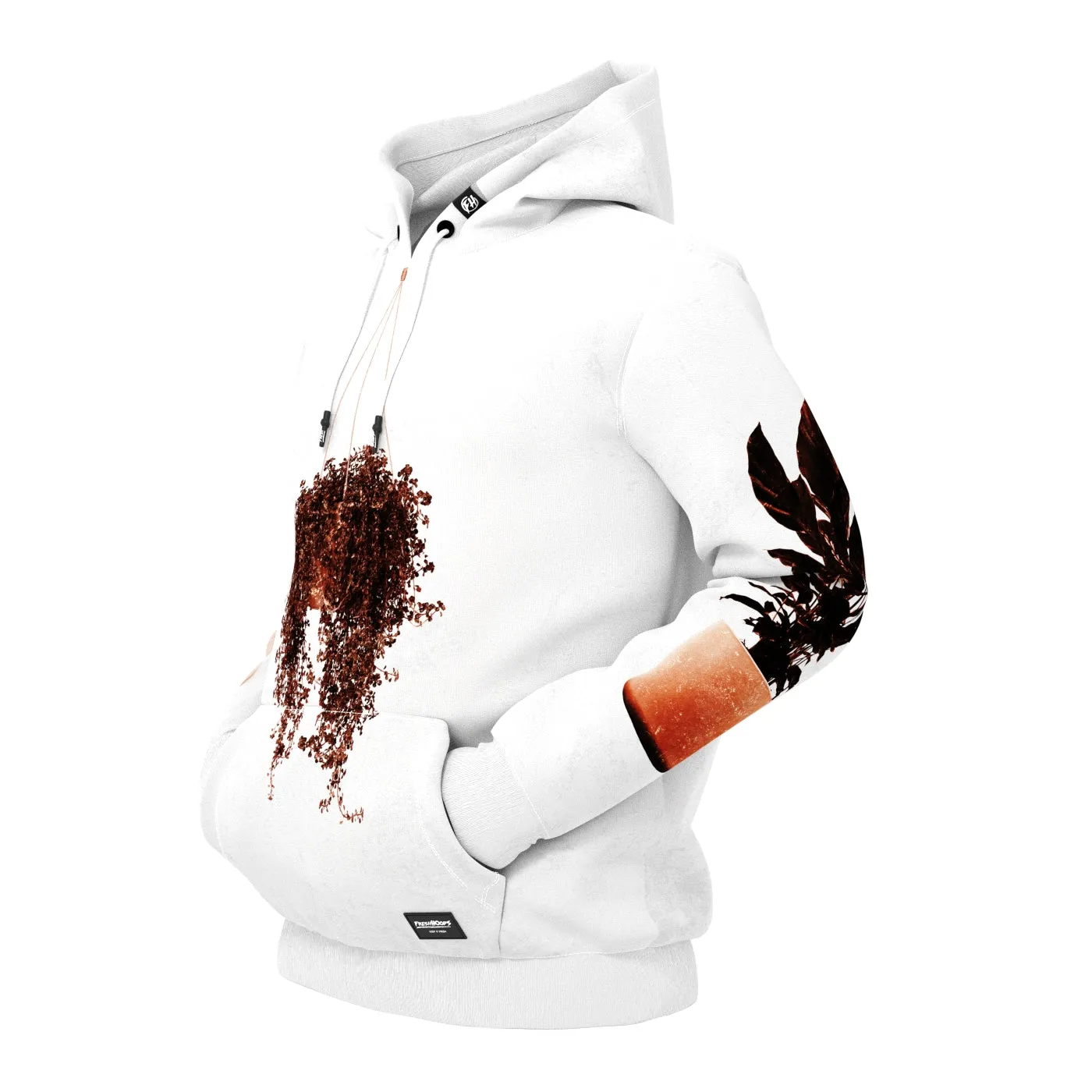 Brown Plants Hoodie