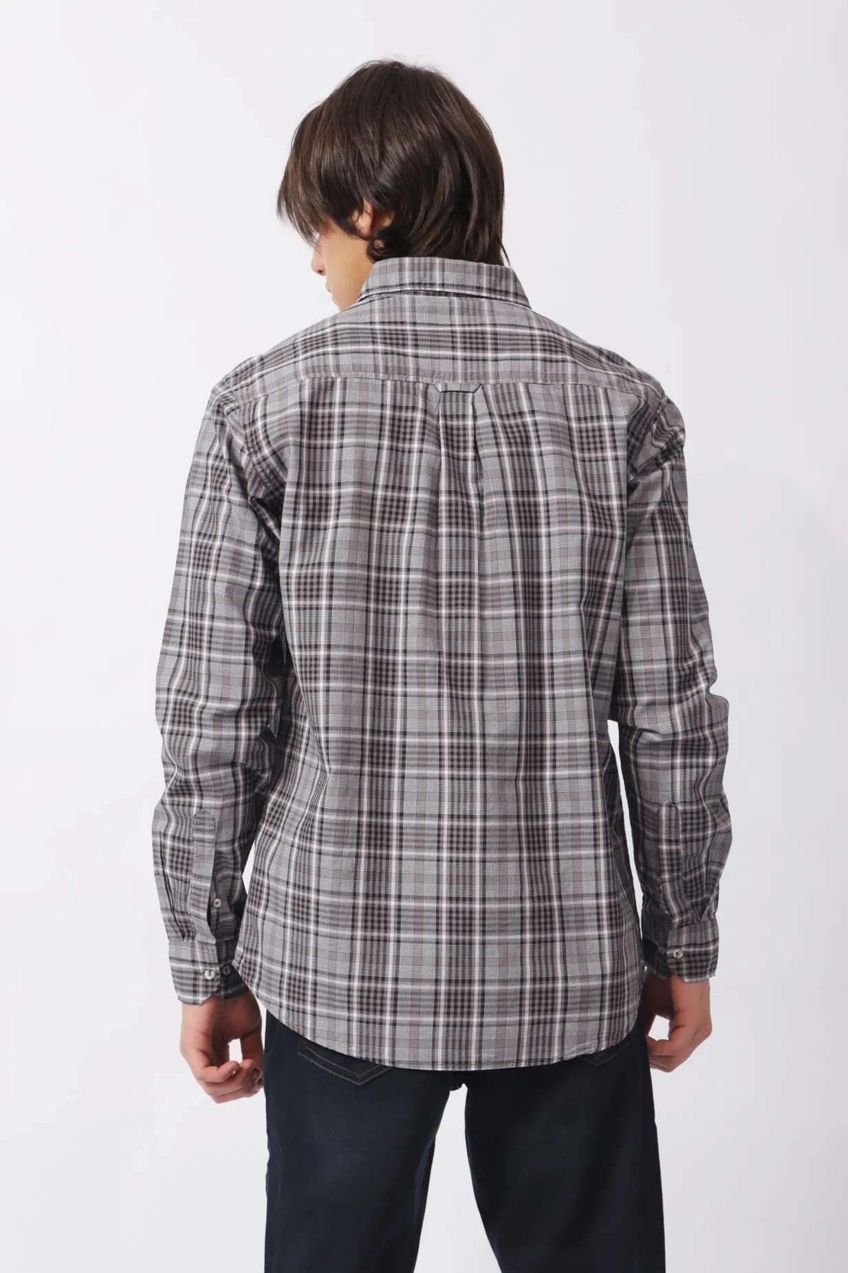 BUTTON DOWN CHECK SHIRT