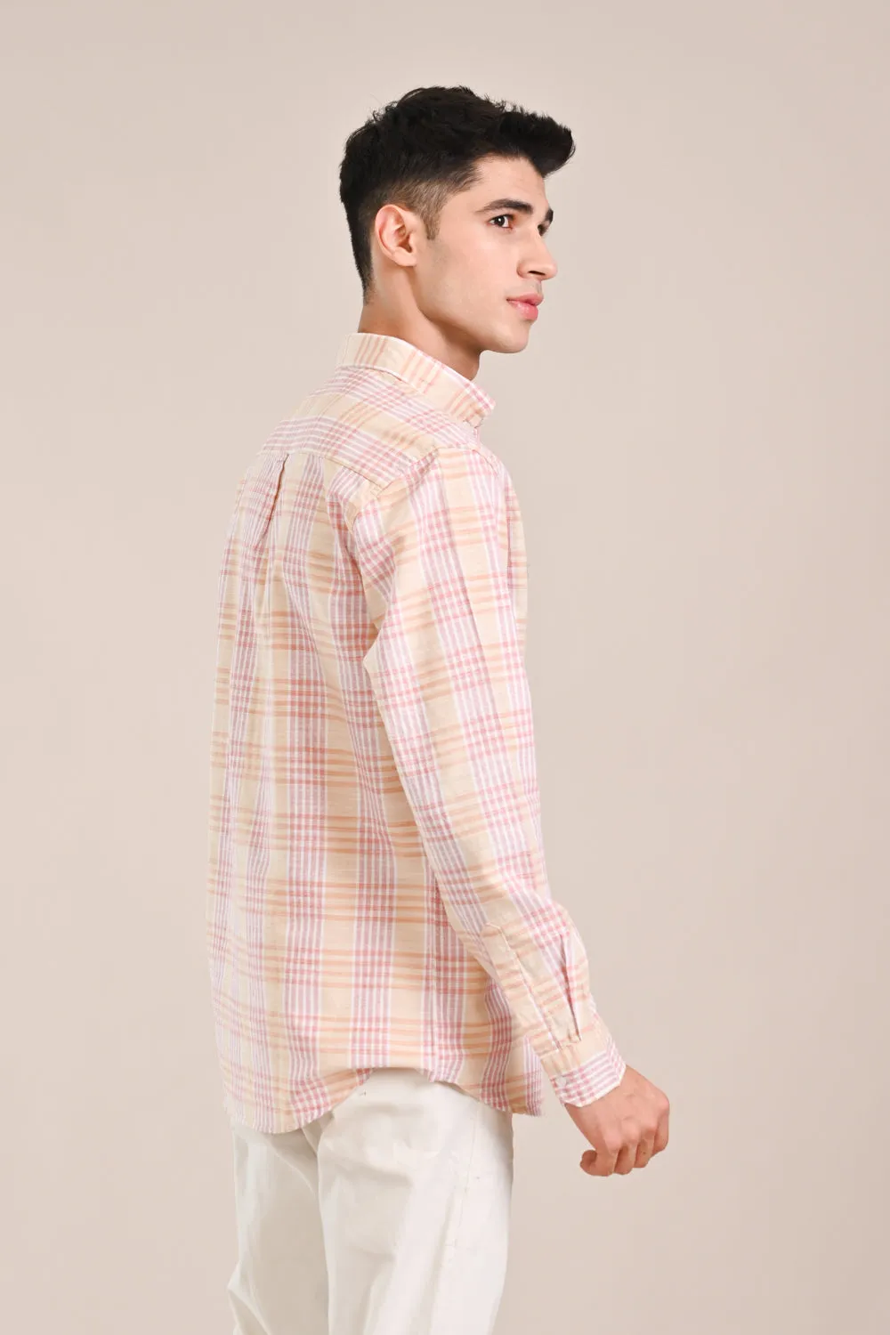 BUTTON DOWN CHECK SHIRT