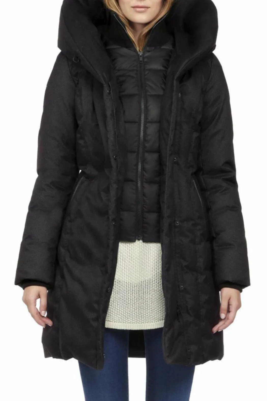 Camyl-F5 Hooded Down Coat