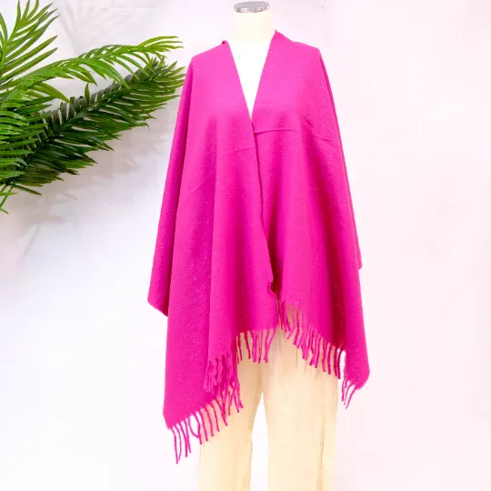 Cashmere Feel Warm Oversized Scarf with Fringe ( 12 Per Pack)