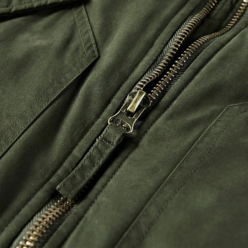 Casual Ma-1 Warm Men's Flight Jacket