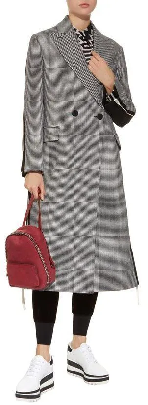 'Chana' Two-Tone Coat