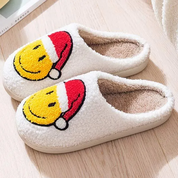 Christmas Home Warm Cotton Slippers - Cozy Holiday Comfort 91676006C