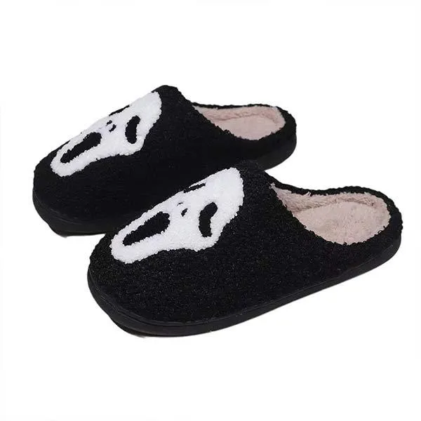 Christmas Home Warm Cotton Slippers - Cozy Holiday Comfort 91676006C