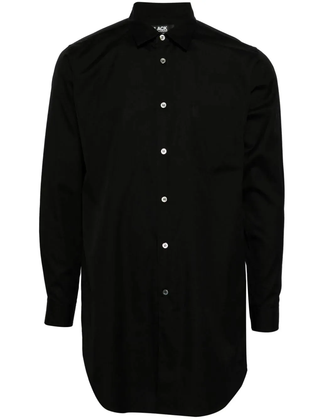 Classic-Collar Cotton Shirt