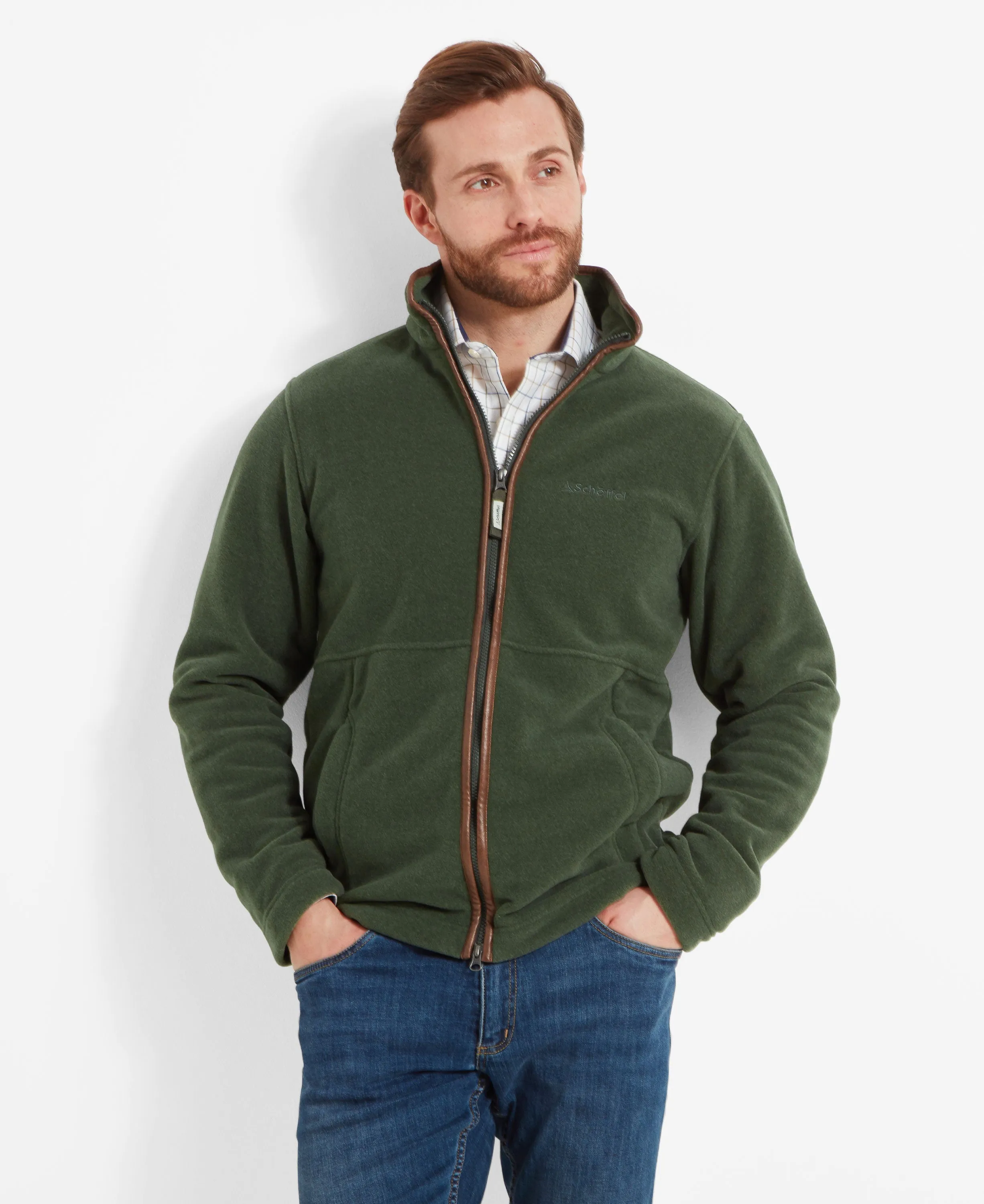 Cottesmore Fleece Jacket - Cedar Green