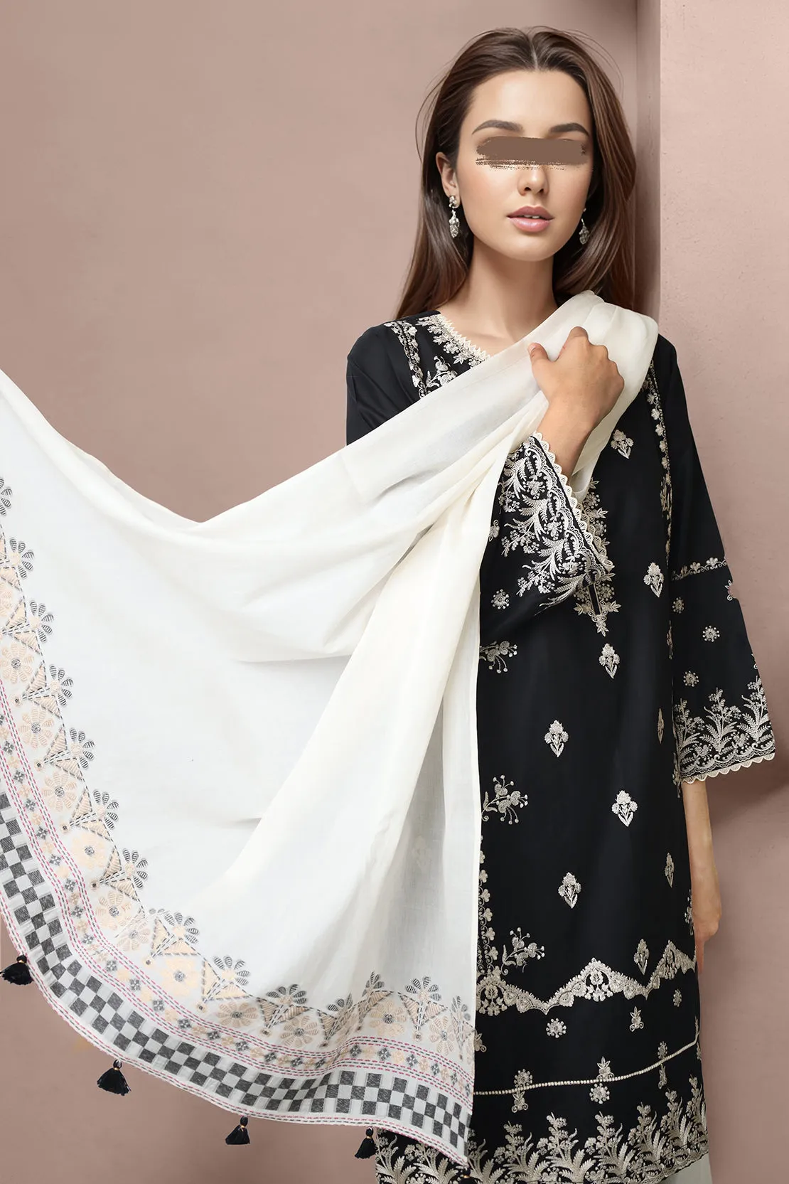 Cotton Jacquard dupatta