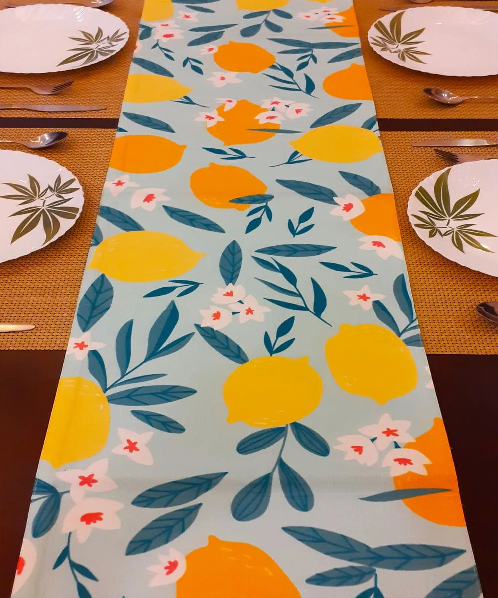 Cotton printed table runner