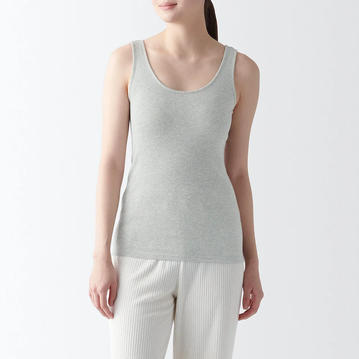 Cotton Ribbed Tank Top