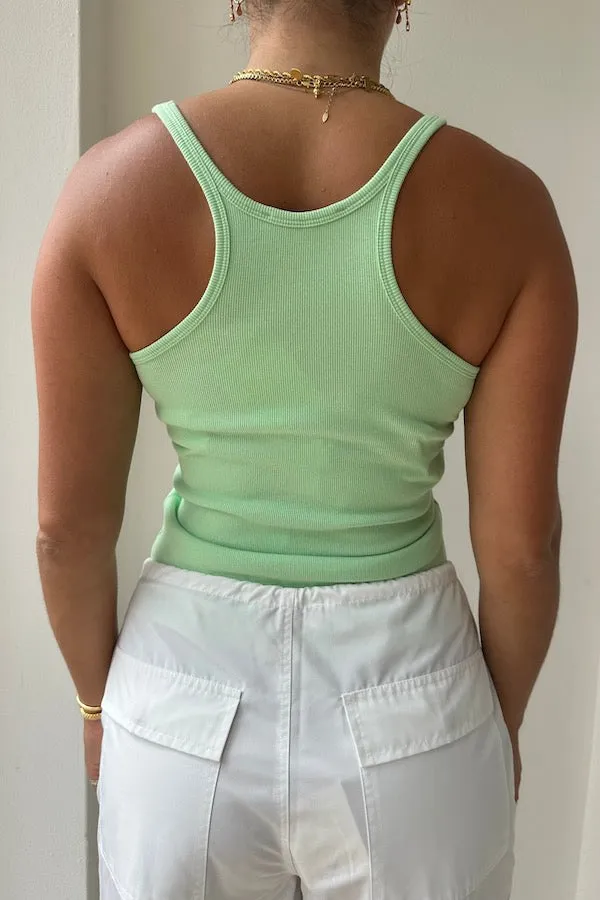 Cotton Tank Lime