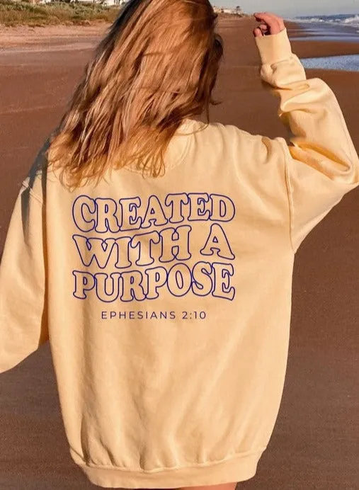 Created With Purpose Sweatshirt