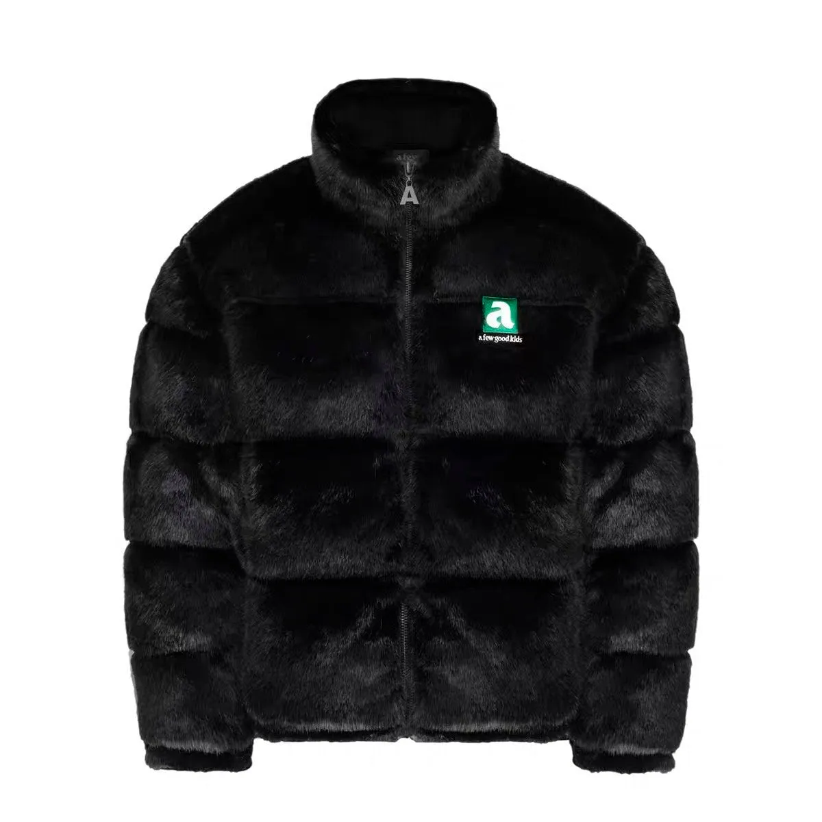 DONCARE (AFGK) "Faux Fur Down Jacket" - Black