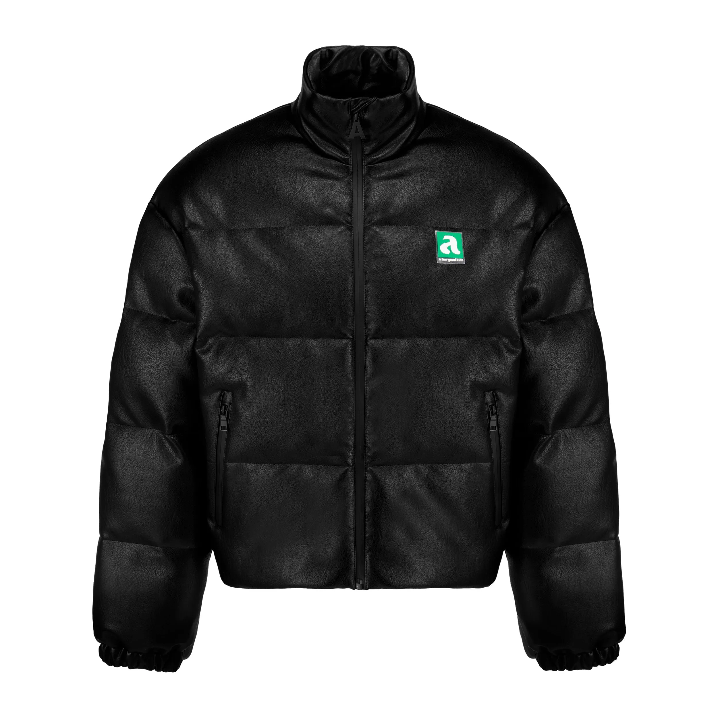 DONCARE (AFGK) "Reflective Logo Down Jacket" - Black