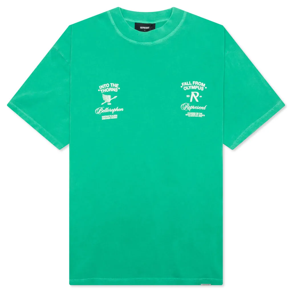 Fall From Olympus T-Shirt - Island Green