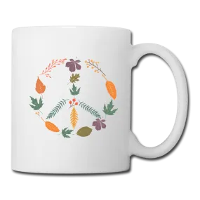 Fall Peace Sign - Coffee/Tea Mug