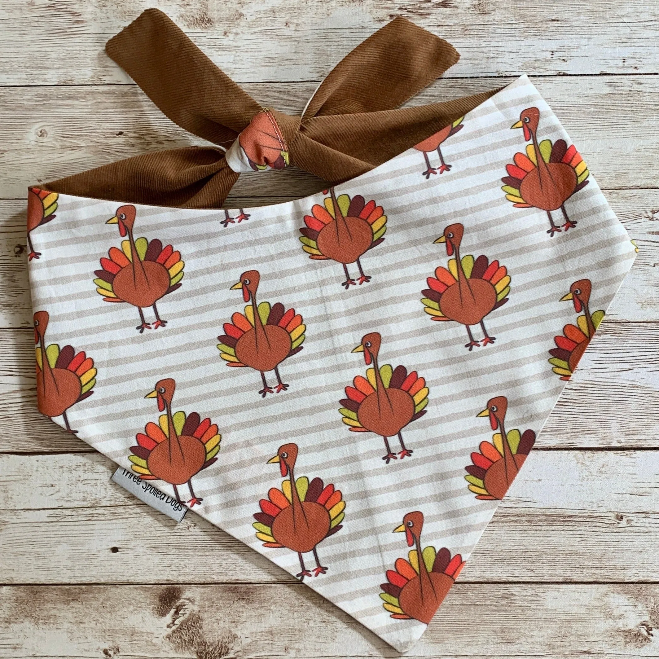 Fall Pumpkins Personalized Bandanas