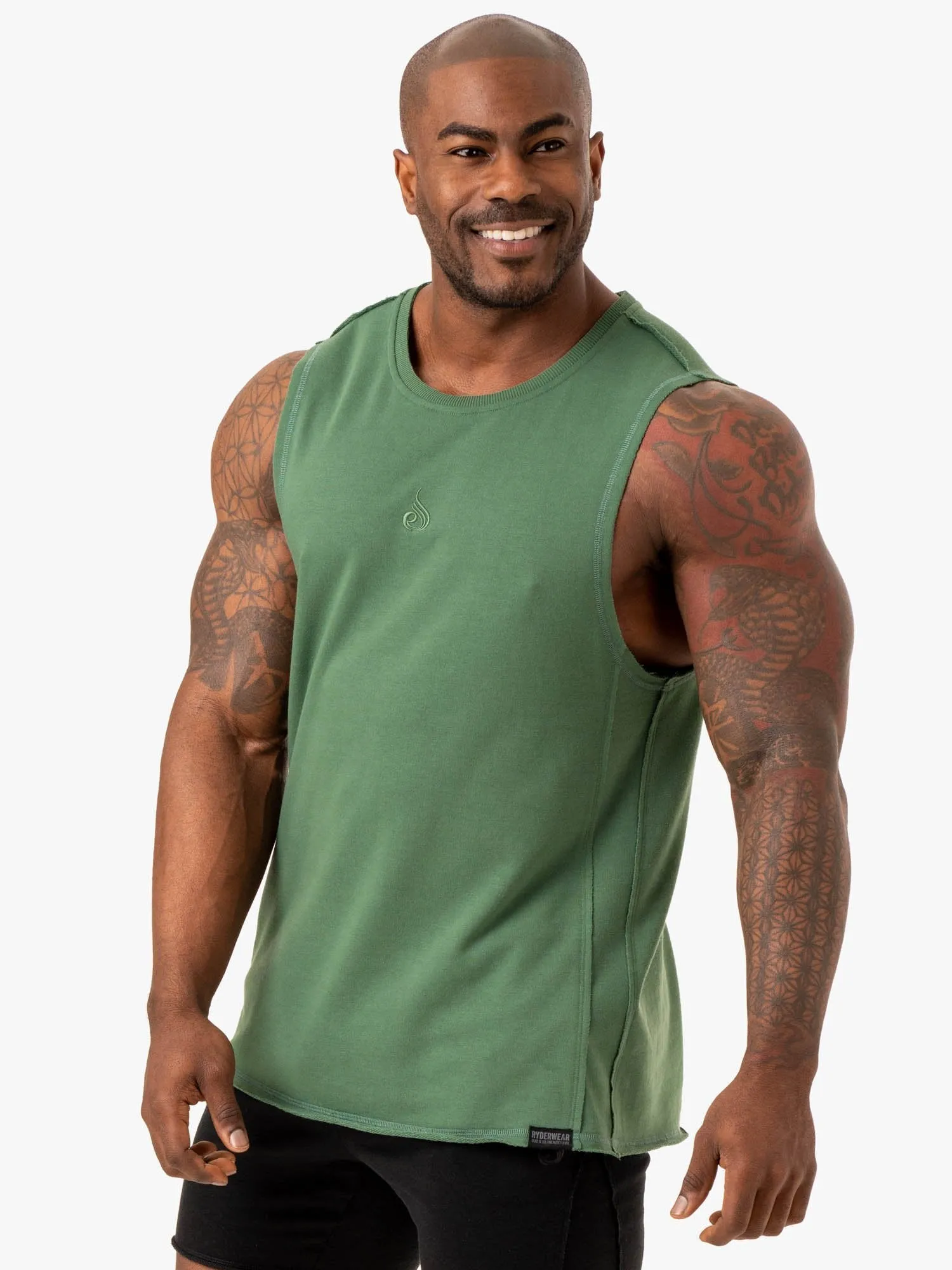 Force Fleece Tank - Green