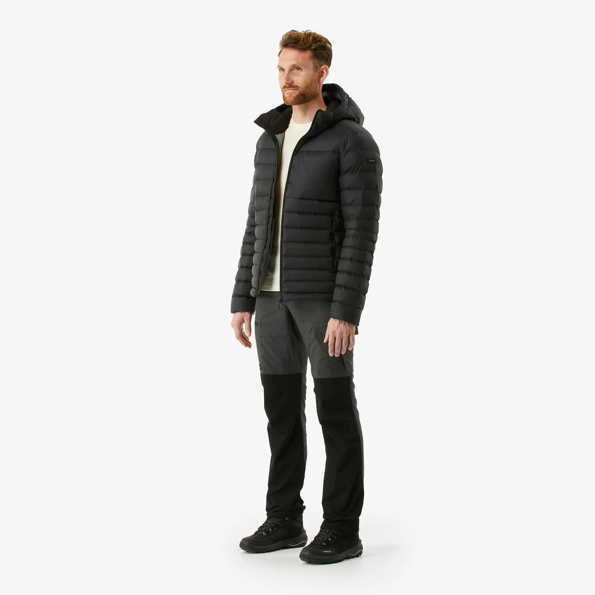 Forclaz Men's MT500 Hooded Down Puffer Jacket