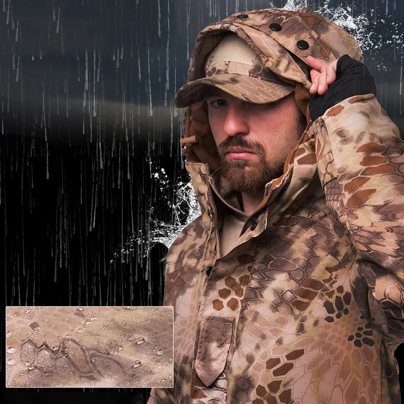 G8 Camo Thicken Waterproof Warm Men's Jacket