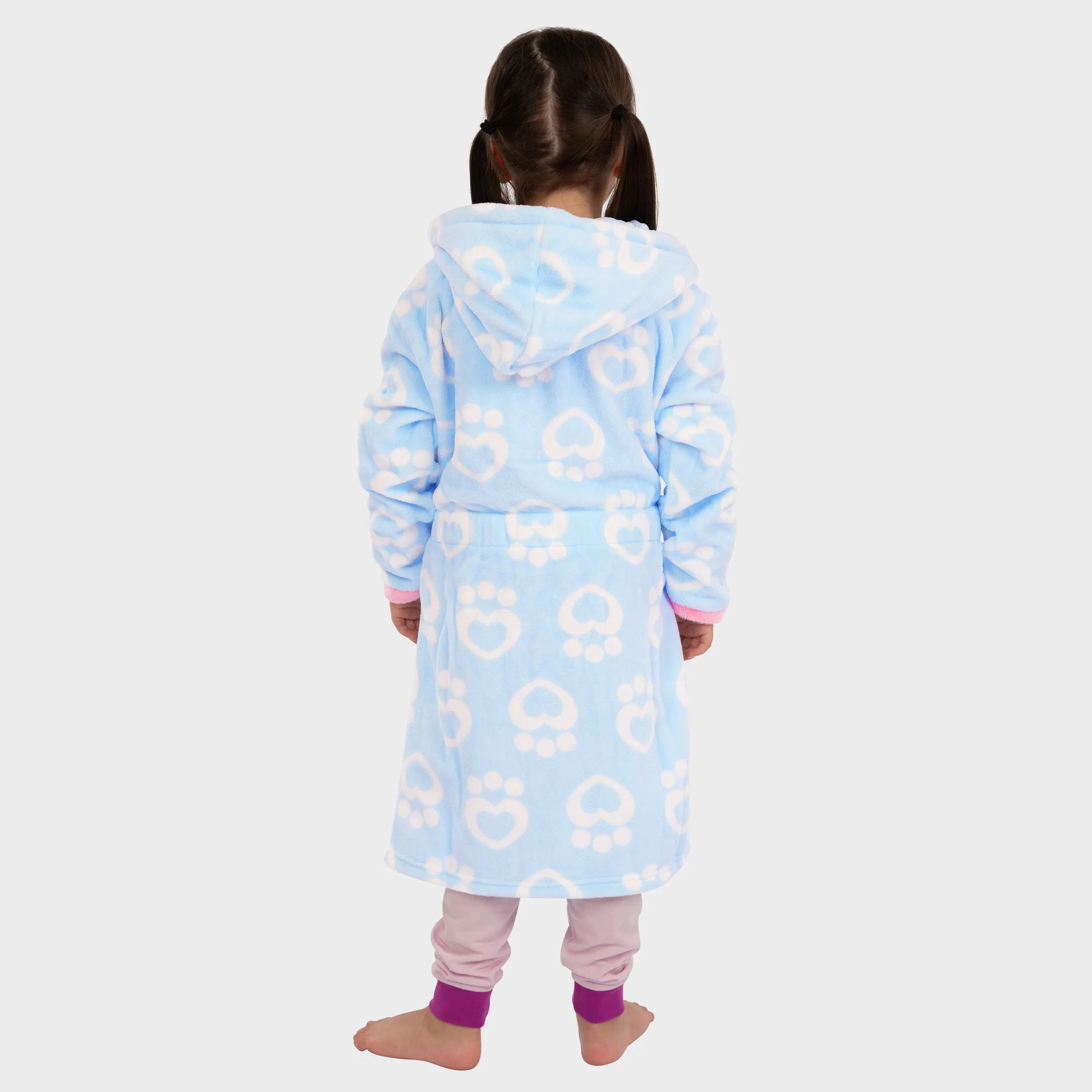 Gabby's Dollhouse Fleece Bathrobe