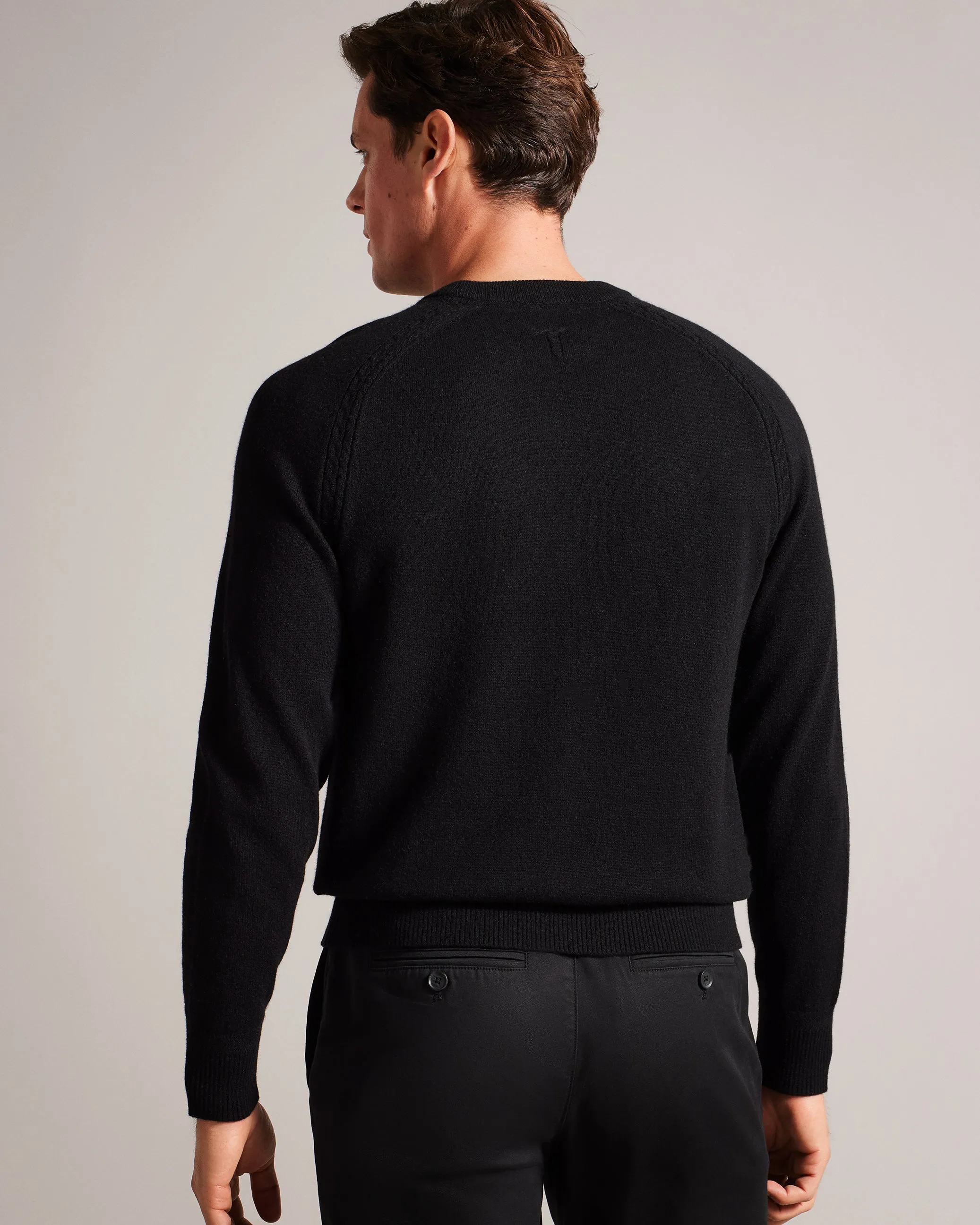 Glant Pure Cashmere Jumper Black