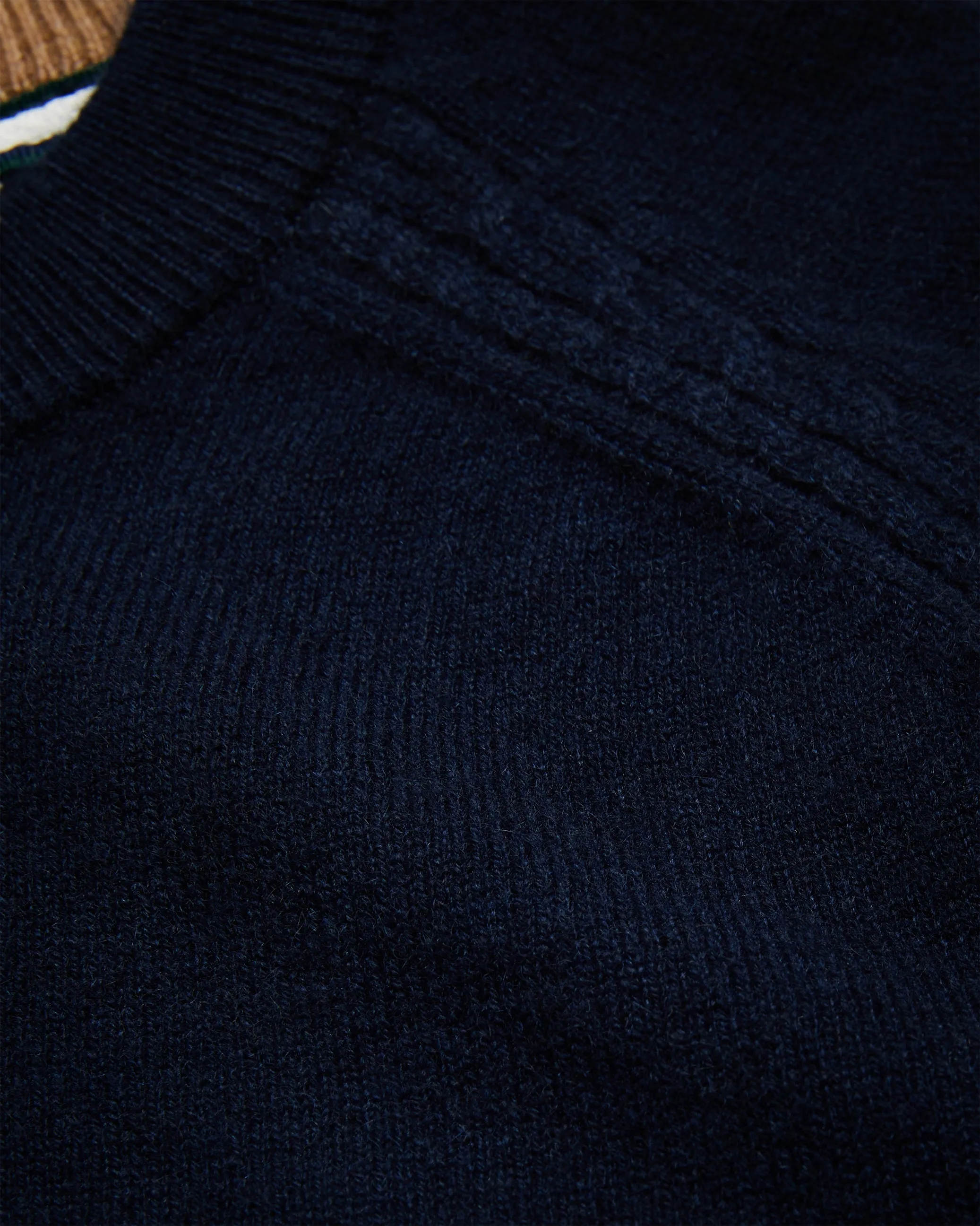 Glant Pure Cashmere Jumper Navy