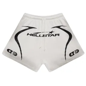 Hellstar Warm Up Shorts White