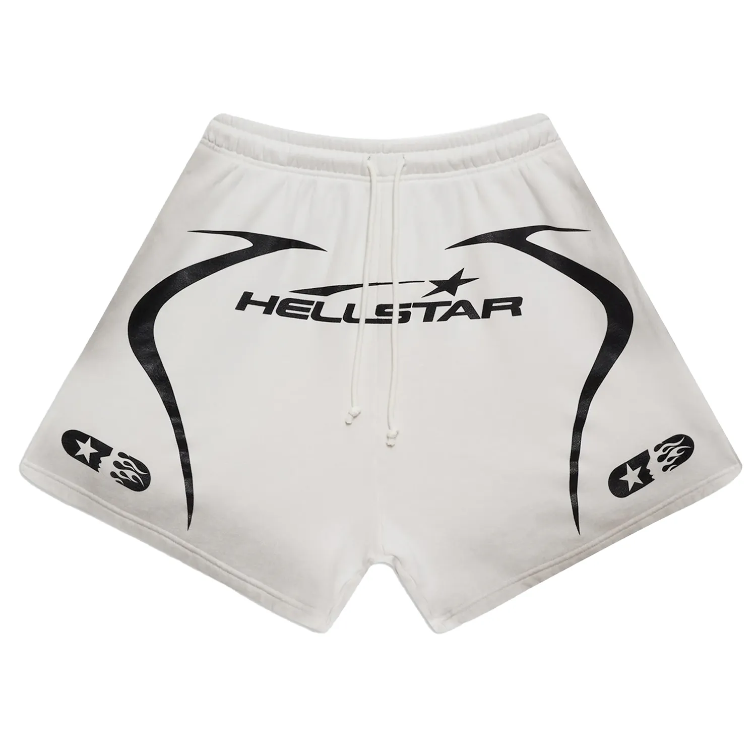 Hellstar Warm Up Shorts White