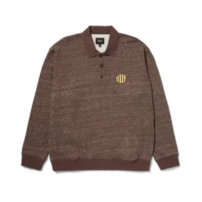 Huf Winston Polo Fleece - Coffee